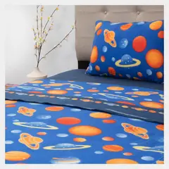 DORAL - Juego De Sábanas Infantil Polar Espacio
