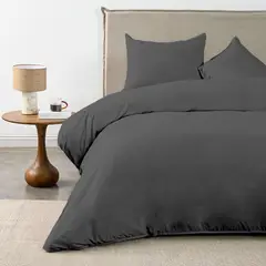 CANNON - Funda Plumón 180 Hilos Stonew Charcoal