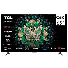 TCL - Smart TV 65" Mini LED 4K C6K Google TV
