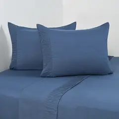 CANNON - Juego De Sábanas Lisa Plizada