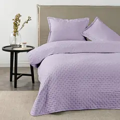 CANNON - Quilt 2 Plazas Dots Heatpress Malva