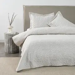 CANNON - Quilt 2 Plazas Liso Garden Sand