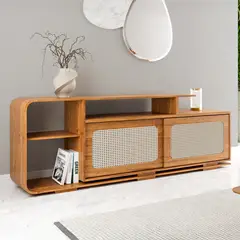 MICA - Rack Tv 70" Riviera Color Miel