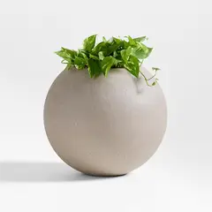 CRATE & BARREL - Maceta Sphere Pequena Int/Ext