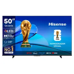 HISENSE - Smart Tv 50" QLED 4K UHD 50Q6QV