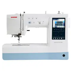 JANOME - Máquina De Coser Y Bordadora Mc1000