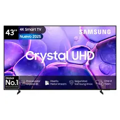 SAMSUNG - Smart TV 43" Crystal UHD U8000F 4K
