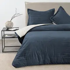 ELEMENTS & CO - Plumón Velvet Sherpa Stripe Elements and Co
