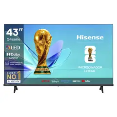 HISENSE - Smart Tv 43" QLED HD 43Q4SV