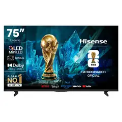 HISENSE - QLED Smart Tv 75" Mini Led U6ESV