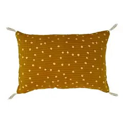 BONCOEURS - Cojín Con Relleno Plumas Ancient Gold 20X30 Cm