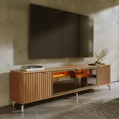DECOCASA - Rack Neon Float 2 1 Canela