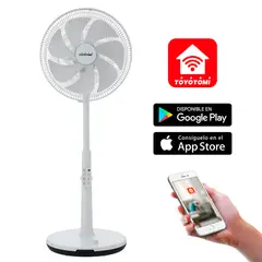 TOYOTOMI - Ventilador De Pedestal 14 Pulgadas VP35-DC-WIFI