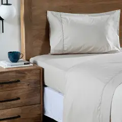 BASEMENT HOME - Juego De Sábanas Algodón 200 Hilos Liso