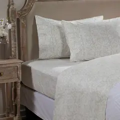 ROBERTA ALLEN - Sábana Estampada 100% Algodón 200 Hilos