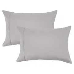 BASEMENT HOME - Set De 2 Fundas De Almohada 300 Hilos 100% Algodón