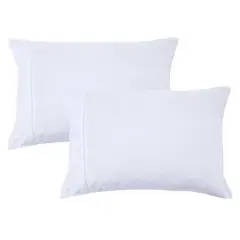BASEMENT HOME - Set de Fundas de Almohada 100% Algodón