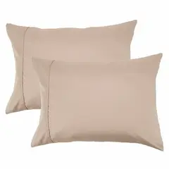 BASEMENT HOME - Set De 2 Fundas De Almohada 300 Hilos 100% Algodón