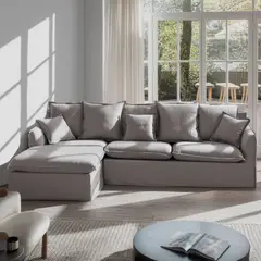 BASEMENT HOME - Sofá Seccional Izquierdo Atlanta 4 Cuerpos