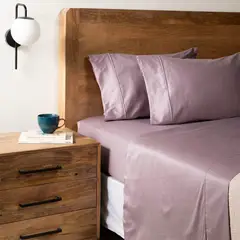 BASEMENT HOME - Sábanas 300 Hilos Liso 100% Algodón