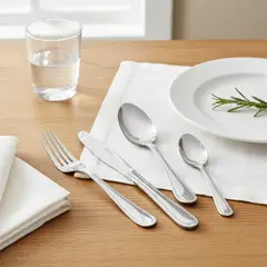 ROBERTA ALLEN - Juego de Cubiertos 24 Piezas Acero Inoxidable