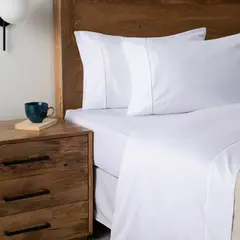 BASEMENT HOME - Sábana 300 Hilos Xl Blanca