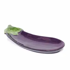 BASEMENT HOME - Fuente Berenjena Melamina Verduras Mel 40 cm