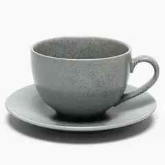BASEMENT HOME - Set de Taza de Té con Plato Cerámica Gres