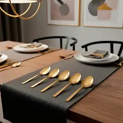 BASEMENT HOME - Set de 6 Cucharas Té Gold