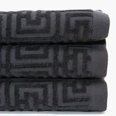 BASEMENT HOME - Toalla De Cuerpo Y Mano Greca 650G