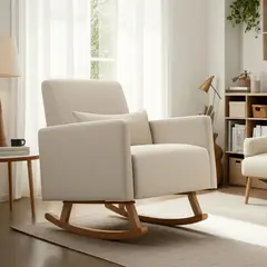 MICA KIDS - Sillón De Lactancia Mecedora Milo