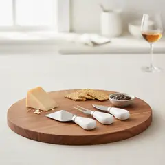 ROBERTA ALLEN - Set de Cuchillos para Untar Toscana 3 Unidades Blancos