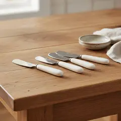 ROBERTA ALLEN - Set 4 Cuchillos Untar Aperitivo Toscana