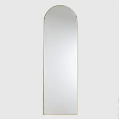 BASEMENT HOME - Espejo De Arco Dorado 180X40 Cm