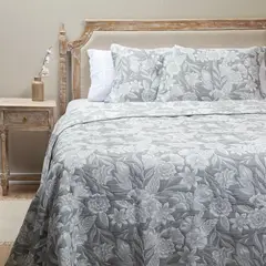 ROBERTA ALLEN - Cubrecama Mercedes Gris