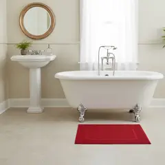 BASEMENT HOME - Piso De Baño Combed 100% Algodón 50x70 Cm