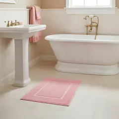 BASEMENT HOME - Piso De Baño Combed 100% Algodón 50x70 Cm