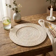 CASA CANTABRIA - Plato Base Rattan 35 cm