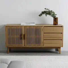 BASEMENT HOME - Buffet Adrick 2 Puertas 3 Cajones