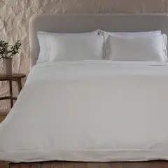 CASA CANTABRIA - Cubrecama Quilt Gaia Blanco Algodón