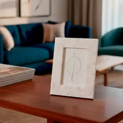 CASA CANTABRIA - Marco de Foto Marmol Adorno Decorativo