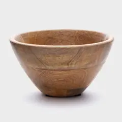 CASA CANTABRIA - Adorno Centro De Mesa Bowl Madera 15X8 Cm