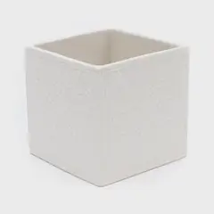 ROBERTA ALLEN - Vaso para Cepillos de Dientes Cerámica Ivory