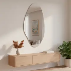 BASEMENT HOME - Espejo De Pared Curvy 57X1X120 cm Decorativo
