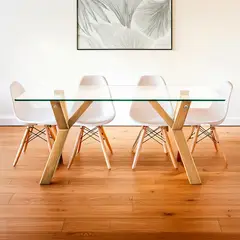 BASEMENT HOME - Mesa de Comedor Riviera Rectangular 180 cm
