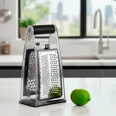 WURDEN - Rallador Acero Inoxidable con Tapa y Medidor