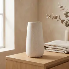 ROBERTA ALLEN - Florero Tiki Cerámica Terracota Adorno Decoración