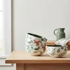 ROBERTA ALLEN - Set 4 Bowls 16 Cm Fruits