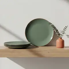 ROBERTA ALLEN - Set 4 Platos De Fondo Fruits 27 Cm