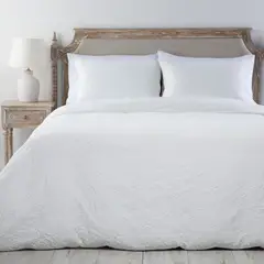 ROBERTA ALLEN - Funda de Plumón Bordada Antonia 100% Algodón